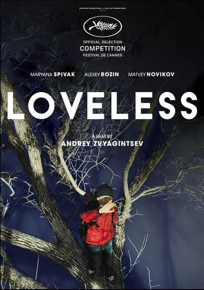 Affiche. Loveless. Faute d|amour. Film d|Andrey Zvyagintsev. 2017-09-20